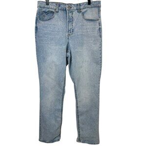 FRYE Women’s Light Washed Straight Leg Jeans Size 12/31 Flawed